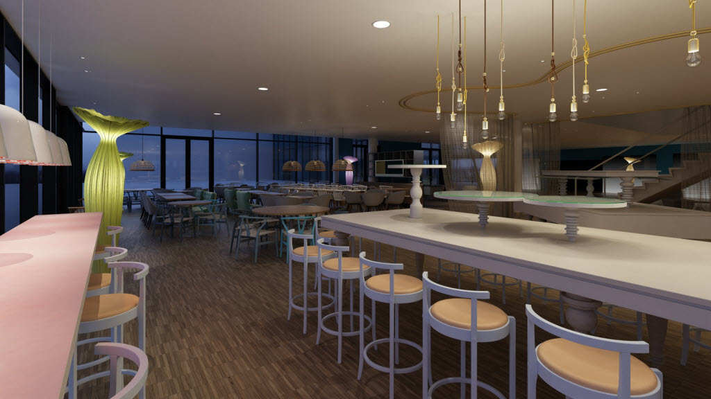 Scandic Fornebu, restaurant
